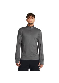 Męski longsleeve do biegania Under Armour UA Launch Pro 1/4 Zip - szary ze sklepu Sportstylestory.com w kategorii T-shirty męskie - zdjęcie 184221509