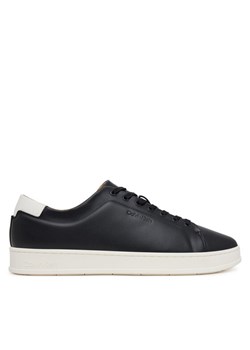 Calvin Klein Sneakersy Pure Low Laceup Cupsole Hf Lth HM0HM01859 Czarny ze sklepu MODIVO w kategorii Buty sportowe męskie - zdjęcie 184222619