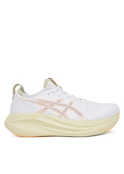 Buty do biegania Asics Gel-Nimbus 27 1011B958 Biały ze sklepu eobuwie.pl w kategorii Buty sportowe męskie - zdjęcie 184227156