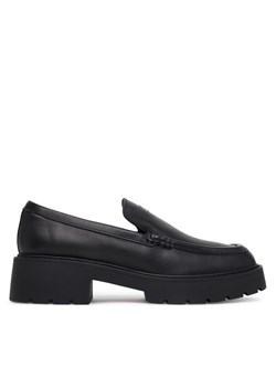 Loafersy Calvin Klein Jeans Chunky Cupsole Ru Patch Lth YW0YW01862 Czarny ze sklepu eobuwie.pl w kategorii Lordsy damskie - zdjęcie 184227176