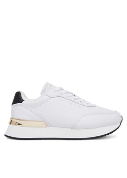 Tommy Hilfiger Sneakersy Chic Fashion Runner FW0FW08695 Biały ze sklepu MODIVO w kategorii Buty sportowe damskie - zdjęcie 184227908