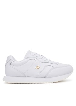 Tommy Hilfiger Sneakersy Runner FW0FW08696 Biały ze sklepu MODIVO w kategorii Buty sportowe damskie - zdjęcie 184227938