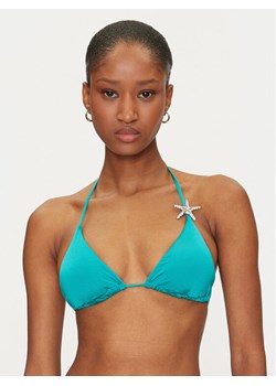 Guess Góra od bikini E5GJ23 KC692 Turkusowy ze sklepu MODIVO w kategorii Odzież plażowa - zdjęcie 184227948