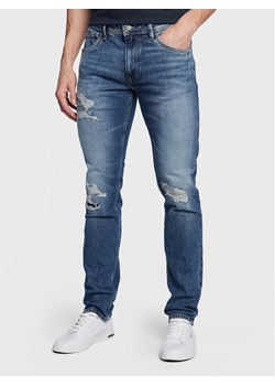 Pepe Jeans Jeansy Stanley PM206816 Granatowy Tapered Fit ze sklepu MODIVO w kategorii Jeansy męskie - zdjęcie 184227979