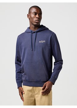 WRANGLER MĘSKA BLUZA Z KAPTUREM WRANGLER AMERICANA HOODIE NAVY 112362777 ze sklepu YouNeedit.pl w kategorii Bluzy męskie - zdjęcie 184228996