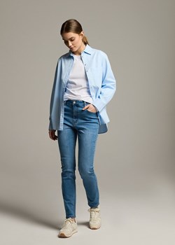 Jeansy slim fit z wysokim stanem ze sklepu Diverse w kategorii Jeansy damskie - zdjęcie 184229485