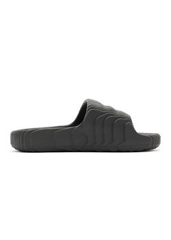 Klapki męskie adidas Adilette 22 Grey Five lifestylowe modne na lato czarne (HP6522) szare ze sklepu ButyModne.pl w kategorii Klapki męskie - zdjęcie 184230219