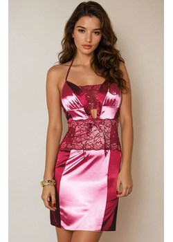 Komplet bielizny damskiej koszulka i stringi Priya LC 13429, Kolor różowy, Rozmiar S, LivCo Corsetti Fashion ze sklepu Intymna w kategorii Koszule nocne - zdjęcie 184231185