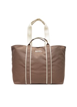 Torebka BOSS Palmah 50546461 Brązowy ze sklepu eobuwie.pl w kategorii Torby Shopper bag - zdjęcie 184231265
