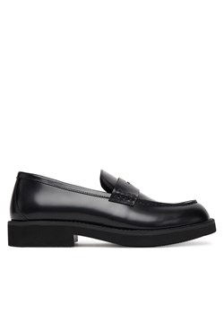 Loafersy BOSS Penny 50548761 Czarny ze sklepu eobuwie.pl w kategorii Lordsy damskie - zdjęcie 184231285