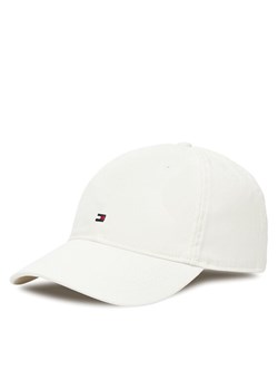 Czapka z daszkiem Tommy Hilfiger Flag Soft 6 Panel AM0AM13426 Biały ze sklepu eobuwie.pl w kategorii Czapki z daszkiem męskie - zdjęcie 184231329