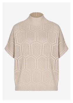 More &amp; More Sweter w kolorze beżowym ze sklepu Limango Polska w kategorii Swetry damskie - zdjęcie 184231747