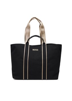 BOSS Torebka Palmah 50546461 Czarny ze sklepu MODIVO w kategorii Torby Shopper bag - zdjęcie 184231775