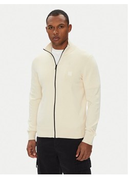 BOSS Kardigan Kanozip_S 50543692 Żółty Regular Fit ze sklepu MODIVO w kategorii Swetry męskie - zdjęcie 184231865