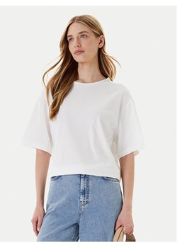 United Colors Of Benetton T-Shirt 3903D10AA Biały Boxy Fit ze sklepu MODIVO w kategorii Bluzki damskie - zdjęcie 184231869