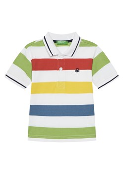United Colors Of Benetton Polo 39QAG300V Kolorowy Regular Fit ze sklepu MODIVO w kategorii T-shirty chłopięce - zdjęcie 184231875