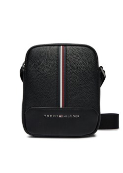 Tommy Hilfiger Saszetka Th Central Mini Reporter AM0AM11837 Czarny ze sklepu MODIVO w kategorii Torby męskie - zdjęcie 184231878