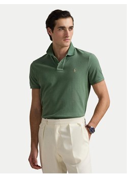 Polo Ralph Lauren Polo 710536856465 Zielony Slim Fit ze sklepu MODIVO w kategorii T-shirty męskie - zdjęcie 184231907