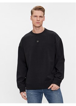 Hugo Bluza Dettil 50509270 Czarny Relaxed Fit ze sklepu MODIVO w kategorii Bluzy męskie - zdjęcie 184233498