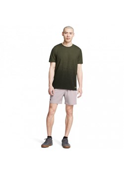 Męskie spodenki treningowe Under Armour UA Vanish Woven 6in Shorts - beżowe ze sklepu Sportstylestory.com w kategorii Spodenki męskie - zdjęcie 184234188