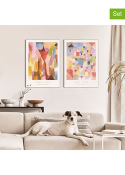 Orangewallz Druki artystyczne (2 szt.) &quot;Paul Klee&quot; w ramce ze sklepu Limango Polska w kategorii Obrazy - zdjęcie 184234405