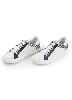 Anna Morellini Skórzane sneakersy &quot;Gemmarina&quot; w kolorze białym ze sklepu Limango Polska w kategorii Trampki damskie - zdjęcie 184234496