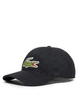 Czapka z daszkiem Lacoste RK9871 Czarny ze sklepu eobuwie.pl w kategorii Czapki z daszkiem damskie - zdjęcie 184234915
