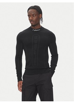 Tommy Hilfiger Longsleeve F1 Movie MW0MW41383 Czarny Slim Fit ze sklepu MODIVO w kategorii T-shirty męskie - zdjęcie 184235096