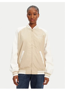 Tommy Jeans Kurtka bomber Souvenir DW0DW21432 Beżowy ze sklepu MODIVO w kategorii Kurtki damskie - zdjęcie 184235159