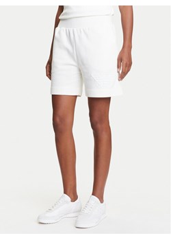 Emporio Armani Szorty sportowe EW000778 AF12186 U1131 Biały Loose Fit ze sklepu MODIVO w kategorii Szorty - zdjęcie 184235166