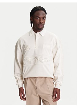 Tommy Hilfiger Bluza F1 Movie Rugby MW0MW41388 Beżowy Regular Fit ze sklepu MODIVO w kategorii Bluzy męskie - zdjęcie 184235176