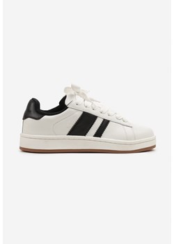 Biało-Czarne Buty Sportowe z Przeszyciami Palaviela ze sklepu born2be.pl w kategorii Buty sportowe męskie - zdjęcie 184235756