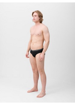 Męska bielizna codzienna (2-pack) 4F 4FWMM00UBXSM052 - czarna ze sklepu Sportstylestory.com w kategorii Majtki męskie - zdjęcie 184236699