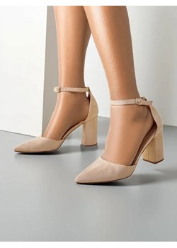 Royalfashion Damskie czółenka eko zamszowe Caldesse ze sklepu royalfashion.pl w kategorii Czółenka - zdjęcie 184238167