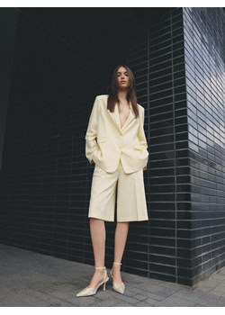 Mohito - Marynarka oversize - żółty ze sklepu Mohito w kategorii Marynarki damskie - zdjęcie 184238776