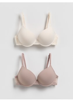 Reserved - Biustonosz push up 2 pack - brązowy - id: 077CO-84X - marki Reserved - 184240009 Reserved - Biustonosz push up 2 pack - brązowy ze sklepu Reserved w kategorii Biustonosze - zdjęcie 184240009