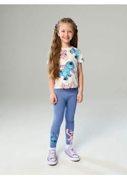 Sinsay - Legginsy 2 pack Stitch - fioletowy ze sklepu Sinsay w kategorii Spodnie dziewczęce - zdjęcie 184246339