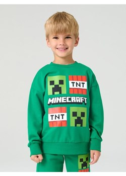 Sinsay - Bluza Minecraft - zielony ze sklepu Sinsay w kategorii Bluzy chłopięce - zdjęcie 184246365