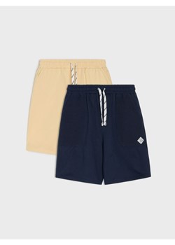 Sinsay - Szorty 2 pack - granatowy ze sklepu Sinsay w kategorii Spodenki chłopięce - zdjęcie 184246667
