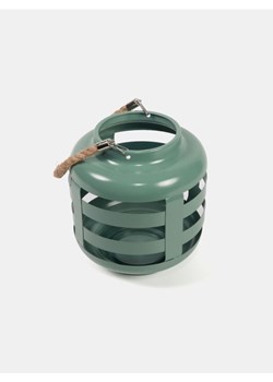 Sinsay - Metalowy lampion z uchwytem - zielony - id: 538GM-77X - marki Sinsay - 184246686 Sinsay - Metalowy lampion z uchwytem - zielony ze sklepu Sinsay w kategorii Lampiony i lampki - zdjęcie 184246686