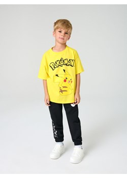 Sinsay - Spodnie dresowe ze ściągaczami Pokemon - czarny ze sklepu Sinsay w kategorii Spodnie chłopięce - zdjęcie 184246726