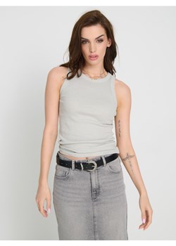 Sinsay - Tank top - szary ze sklepu Sinsay w kategorii Bluzki damskie - zdjęcie 184246756