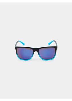Sinsay - Okulary przeciwsłoneczne prostokątne z lustrzanymi soczewkami - wielobarwny ze sklepu Sinsay w kategorii Okulary przeciwsłoneczne męskie - zdjęcie 184247109