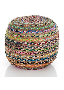 Tomasucci Puf ze wzorem - wys. 45 x Ø 45 cm ze sklepu Limango Polska w kategorii Pufy i siedziska - zdjęcie 184247436