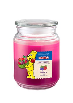 Haribo Świeca zapachowa &quot;Haribo Happy Berry&quot; - 510 g ze sklepu Limango Polska w kategorii Świece i dyfuzory - zdjęcie 184247465