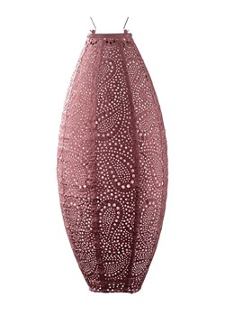Lumiz Lampion solarny LED w kolorze miedzianym - wys. 45 x Ø 20 cm ze sklepu Limango Polska w kategorii Oświetlenie - zdjęcie 184247766