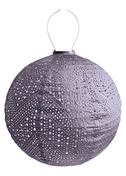 Lumiz Lampion solarny LED &quot;Verso Rond&quot; w kolorze fioletowym - Ø 40 cm ze sklepu Limango Polska w kategorii Oświetlenie - zdjęcie 184247767