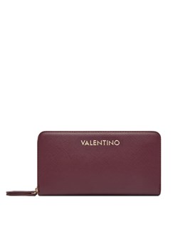 Duży Portfel Damski Valentino Zero Pre VPS7B3155 Bordowy ze sklepu eobuwie.pl w kategorii Portfele damskie - zdjęcie 184247975