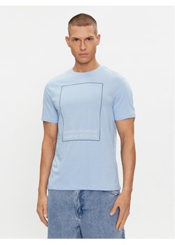 Armani Exchange T-Shirt 3DZTHB ZJ8EZ 15DF Błękitny Regular Fit ze sklepu MODIVO w kategorii T-shirty męskie - zdjęcie 184248395