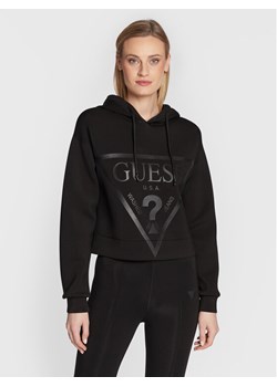 Guess Bluza New Alisa V2YQ08 K7UW2 Czarny Regular Fit ze sklepu MODIVO w kategorii Bluzy damskie - zdjęcie 184248398